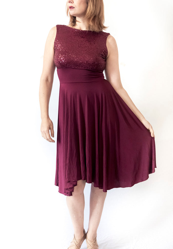 DRESS - Estella (Sequin & Microfiber)