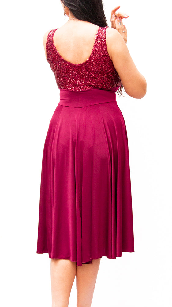 DRESS - Nayla (Sequin & Microfiber)