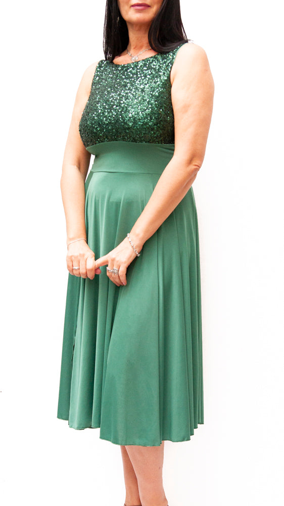DRESS - Nayla (Sequin & Microfiber)