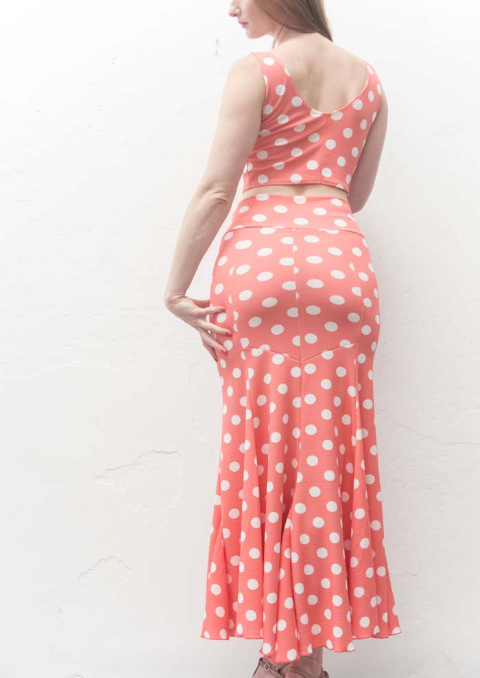 SKIRT - 7-Part Maxi (Pique)