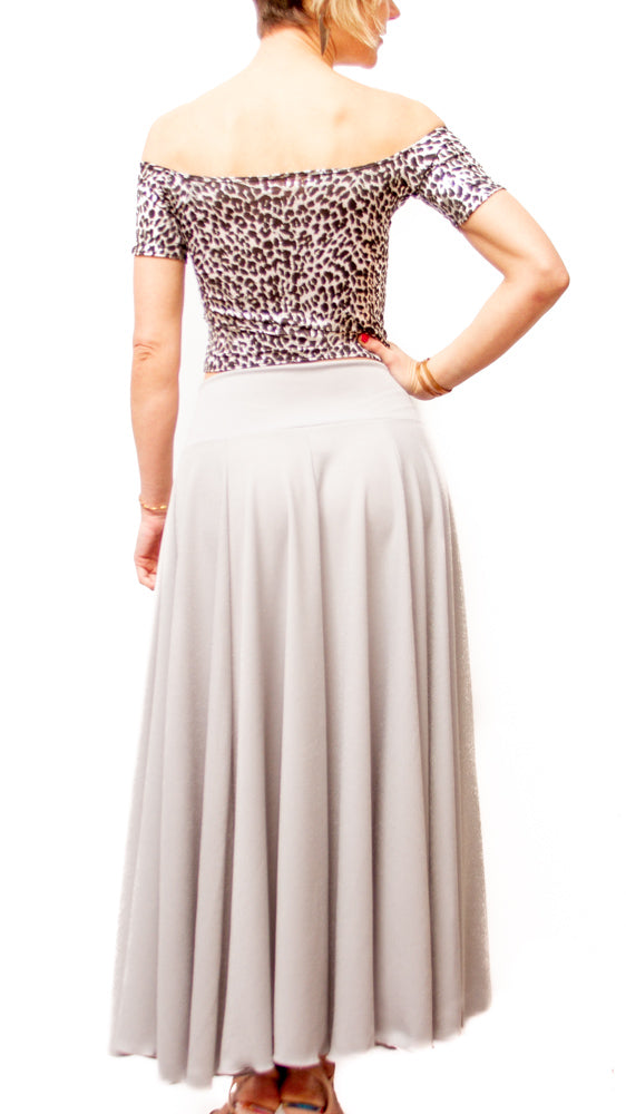 SKIRT - Julie Maxi (Shiny Crepe)