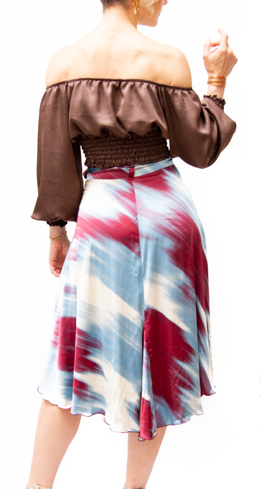 SKIRT - Short Eva Wrap (Satin)