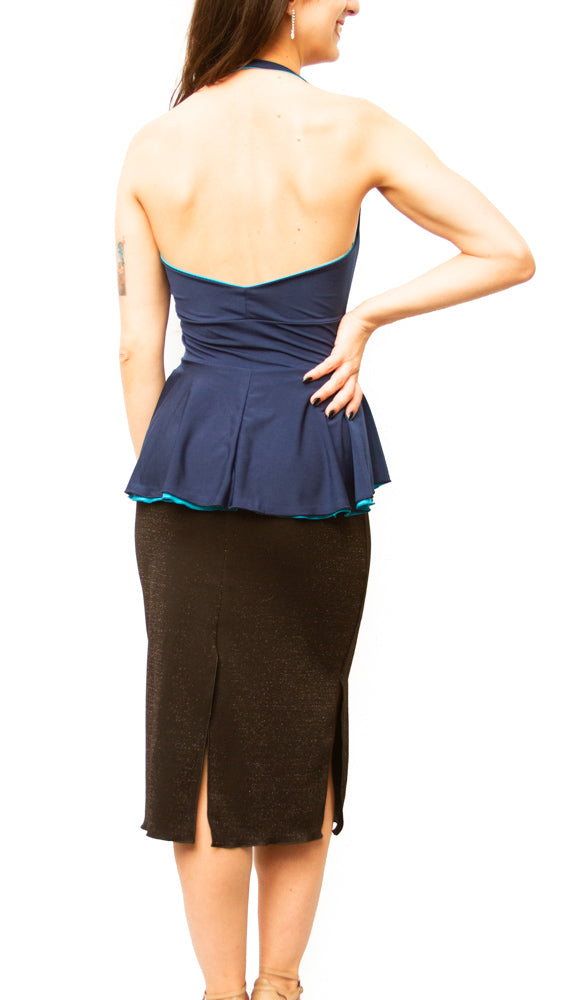 TOP - Heart Neckline with Tail (Microfiber)