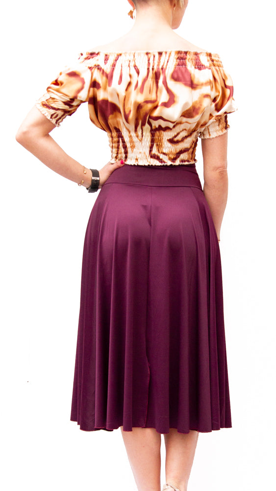 TOP - Josefina Short Sleeves (Satin)