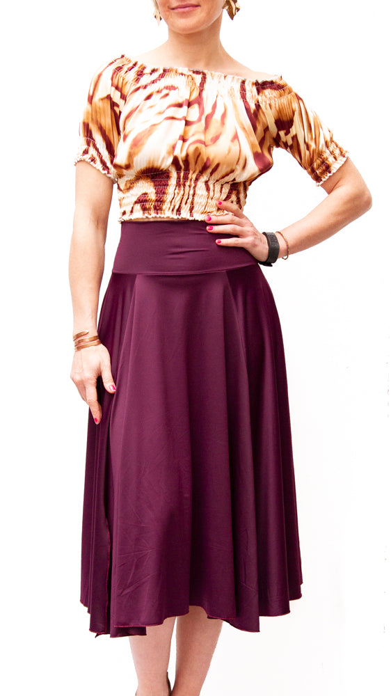 TOP - Josefina Short Sleeves (Satin)