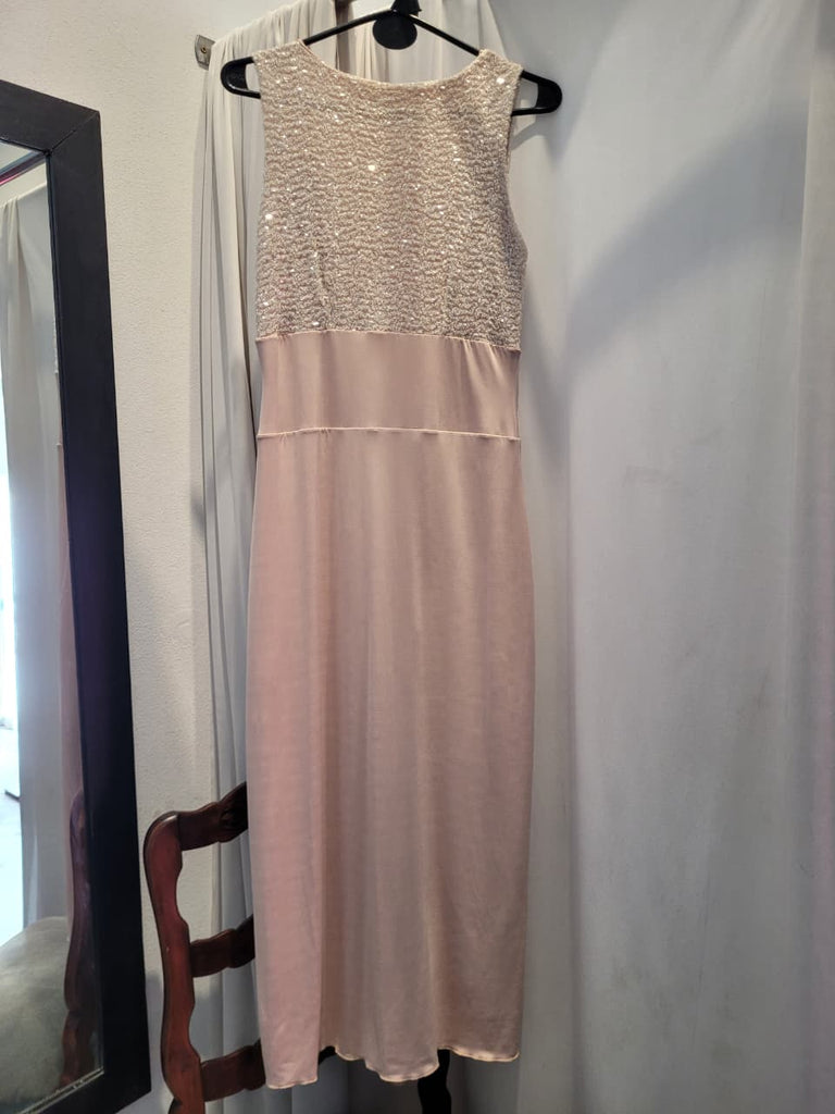 DRESS - Jackie Paris Midi (Sequin & Microfiber)