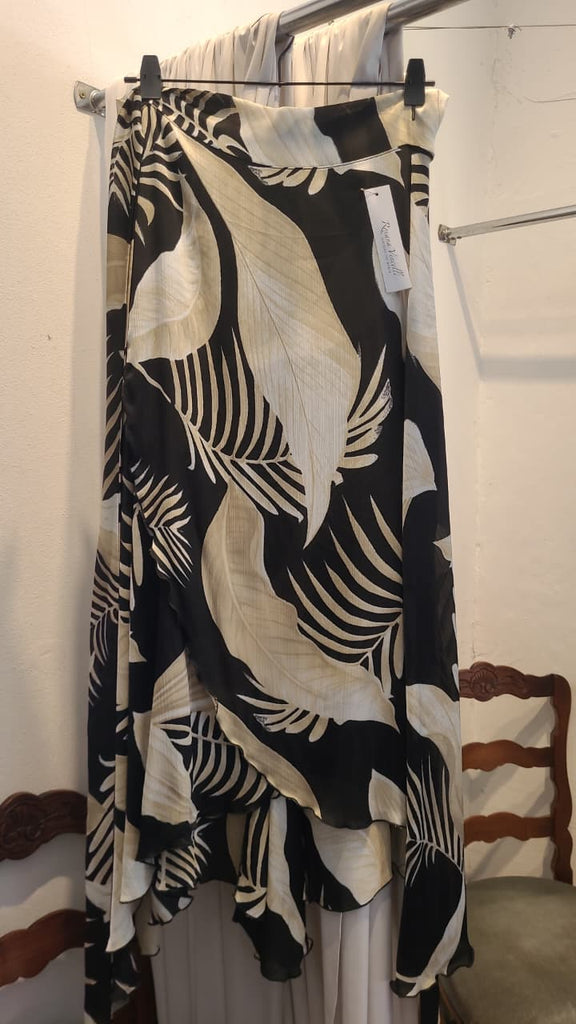 SKIRT - Long Eva Wrap (Satin)