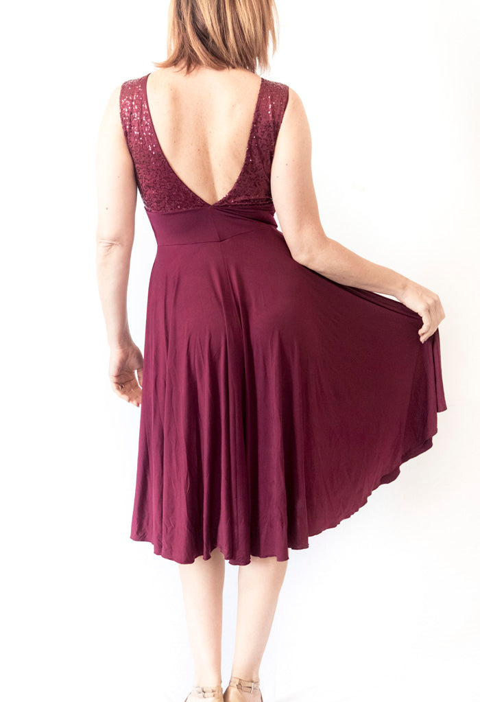 DRESS - Estella (Sequin & Microfiber)