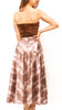 SKIRT - Flare Wrap Maxi (Satin)
