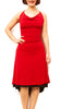 DRESS - Lace-up back (Microfiber)