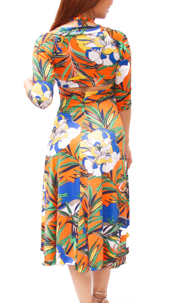 DRESS - Halter with Bolero (Microfiber)