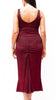 DRESS - Jackie Paris Midi (Shiny)