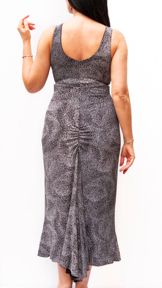 DRESS - Jackie Paris Midi (Shiny)