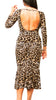 DRESS - Winter in Paris, V-neckline (Microfiber)