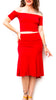 SKIRT - 7-Part (Shiny Crepe)