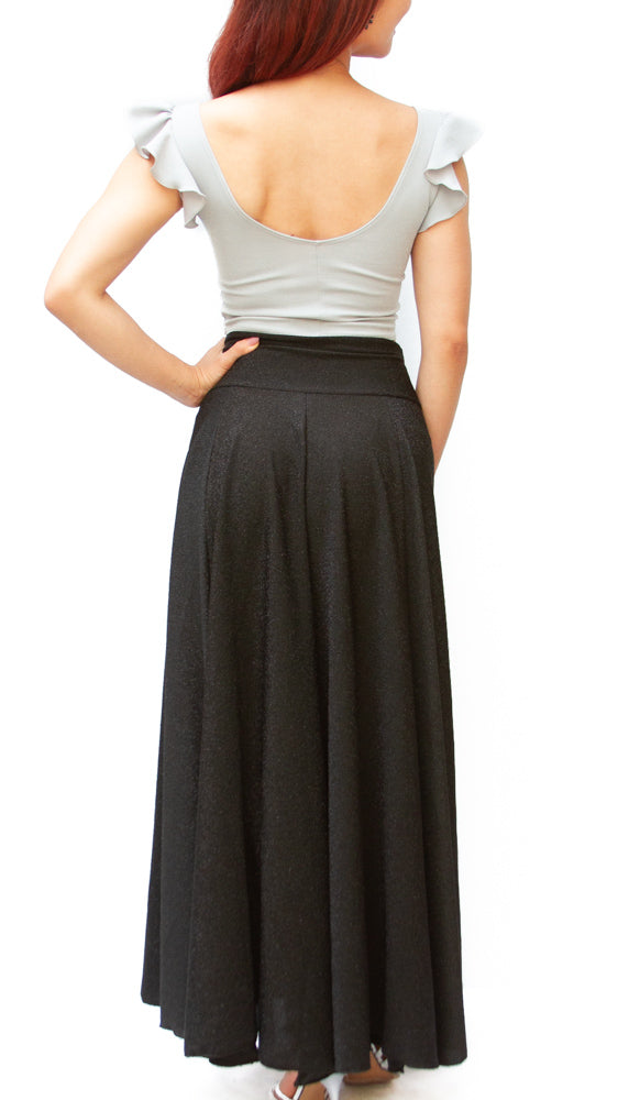 SKIRT - Julie Maxi (Shiny Crepe)