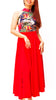 SKIRT - Julie Maxi (Shiny Crepe)