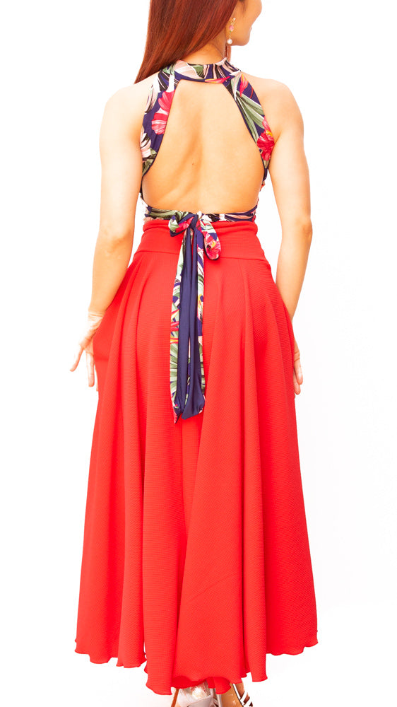 SKIRT - Julie Maxi (Shiny Crepe)