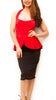 TOP - Heart Neckline with Tail (Microfiber)