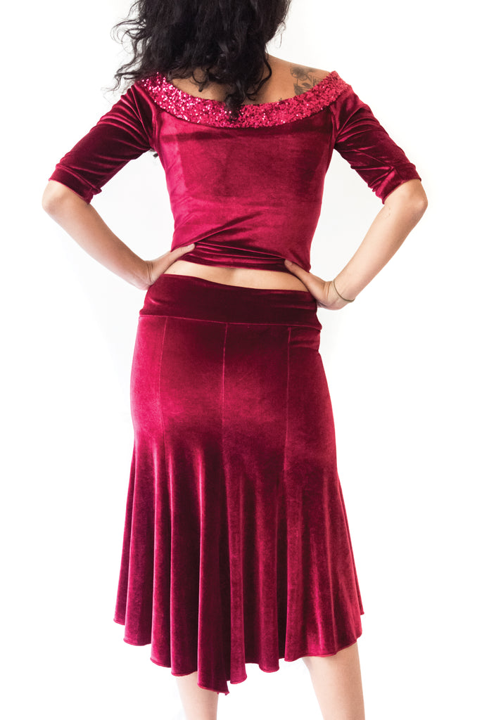 SKIRT - 7-Part (Velvet)