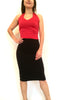 TOP - Heart Neckline Reversible (Microfiber)
