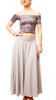 SKIRT - Julie Maxi (Shiny Crepe)