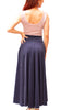 SKIRT - Julie Maxi (Shiny Crepe)