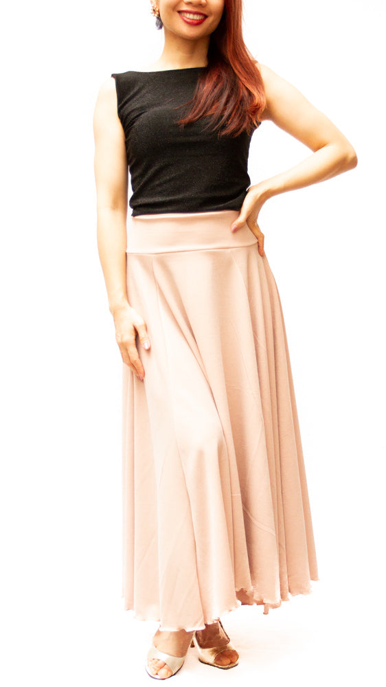 SKIRT - Julie Maxi (Shiny Crepe)