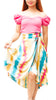 SKIRT - Short Eva Wrap (Satin)