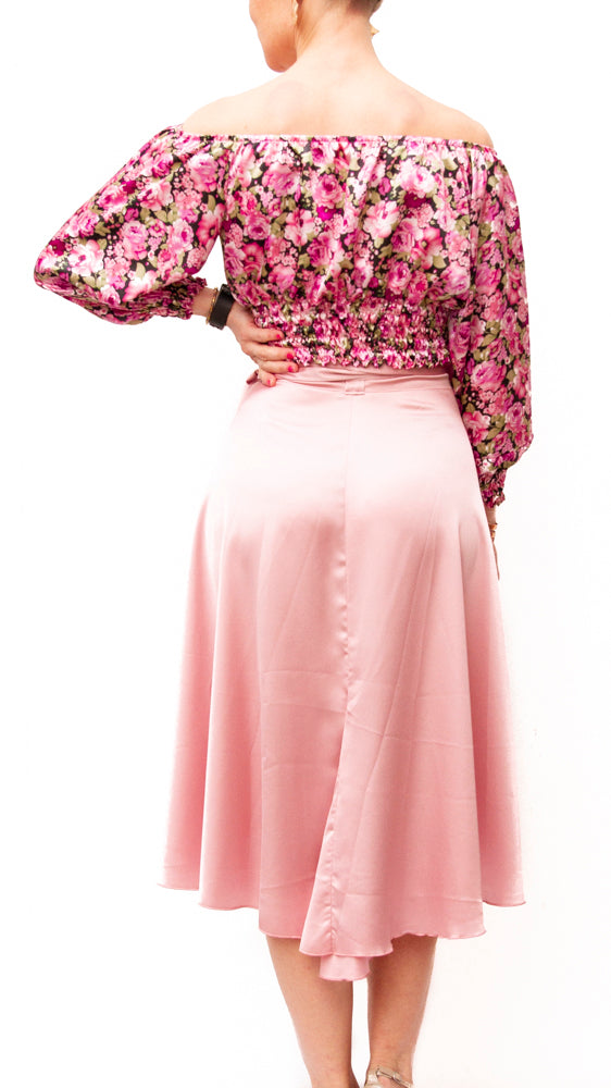 SKIRT - Short Eva Wrap (Satin)