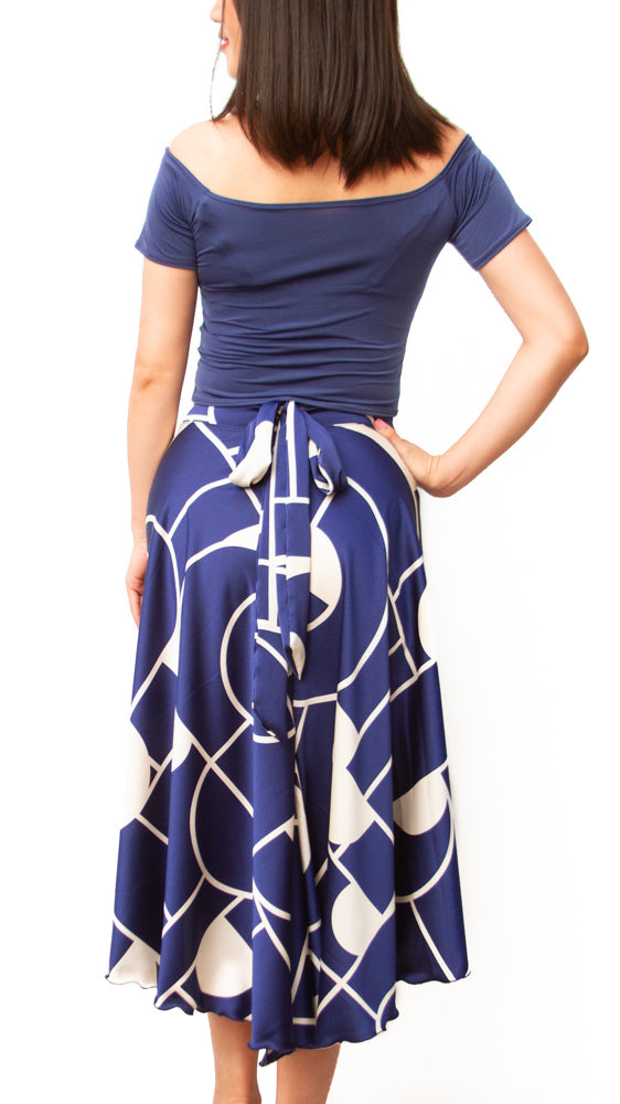 SKIRT - Short Eva Wrap (Satin)