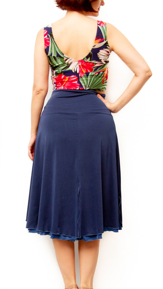 SKIRT - A-Line Double (Microfiber)