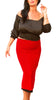 SKIRT - Pencil Skirt Reversible (Microfiber)