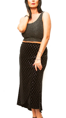 SKIRT - Pencil Skirt Maxi (Sequin)