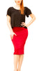 SKIRT - Pencil Skirt Reversible (Microfiber)
