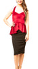 TOP - Heart Neckline with Tail (Velvet)