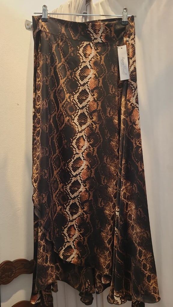 SKIRT - Long Eva Wrap (Satin)