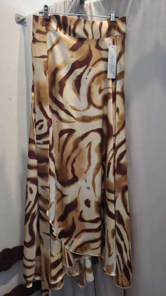 SKIRT - Long Eva Wrap (Satin)