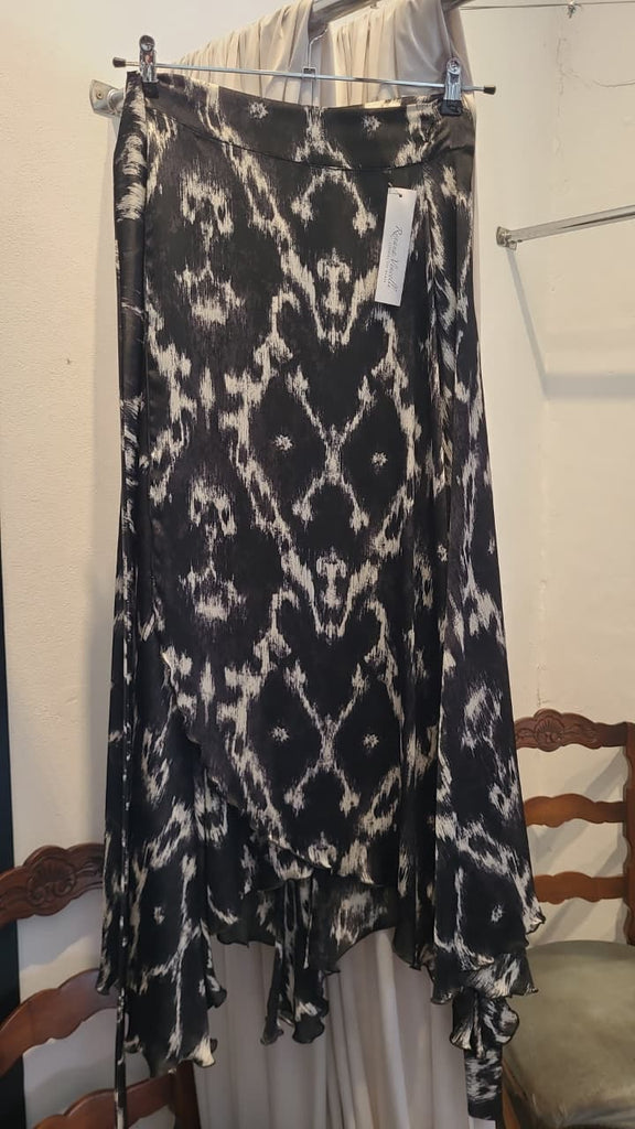 SKIRT - Long Eva Wrap (Satin)
