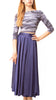 SKIRT - Flare Wrap Maxi (Satin)