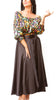 SKIRT - Flare Wrap Maxi (Satin)