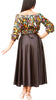 SKIRT - Flare Wrap Maxi (Satin)