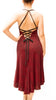 DRESS - Lace-up back (Shiny)