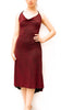 DRESS - Lace-up back (Shiny)